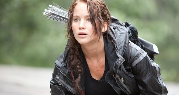 Jennifer Lawrence in The Hunger Games